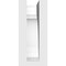 Ekena Millwork Standard Bryant Architectural Grade PVC Bracket, 3 1/2"W x 8"D x 8"H BKTP04X08X08BRY - alternate 2